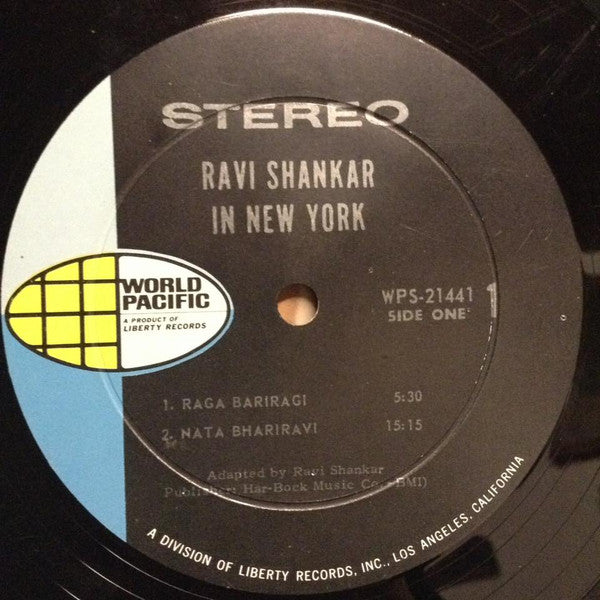 Ravi Shankar In New York