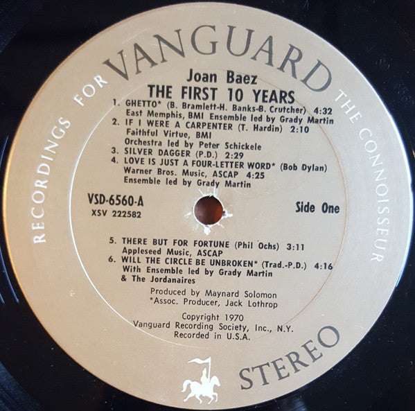 Joan Baez - The First 10 Years