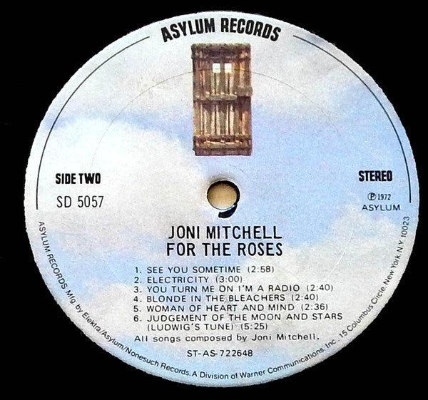 Joni Mitchell - For The Roses