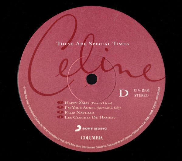 Céline Dion - These Are Special Times