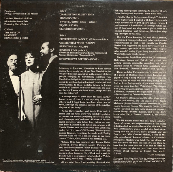 Lambert, Hendricks & Ross - The Best Of Lambert, Hendricks & Ross
