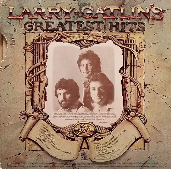 Larry Gatlin's Greatest Hits Volume 1