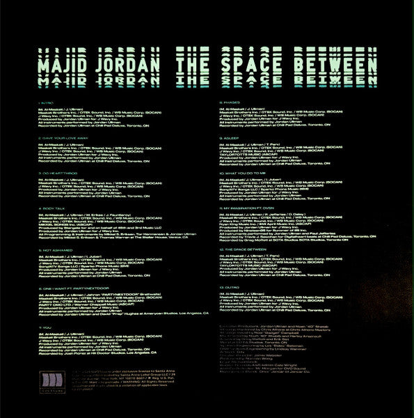 Majid Jordan - The Space Between