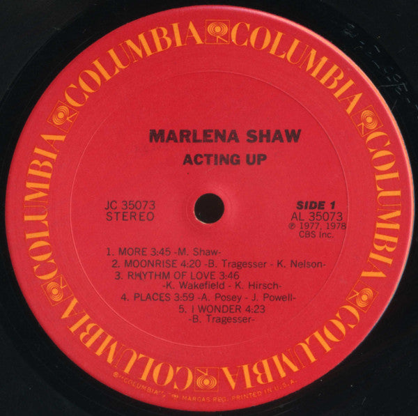 Marlena Shaw - Acting Up