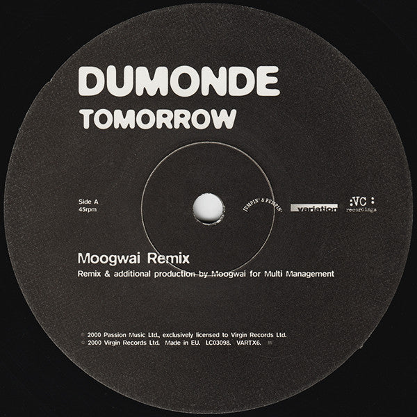 JamX & De Leon - Tomorrow (Moogwai & DJ Jam X & De Leon Remixes)