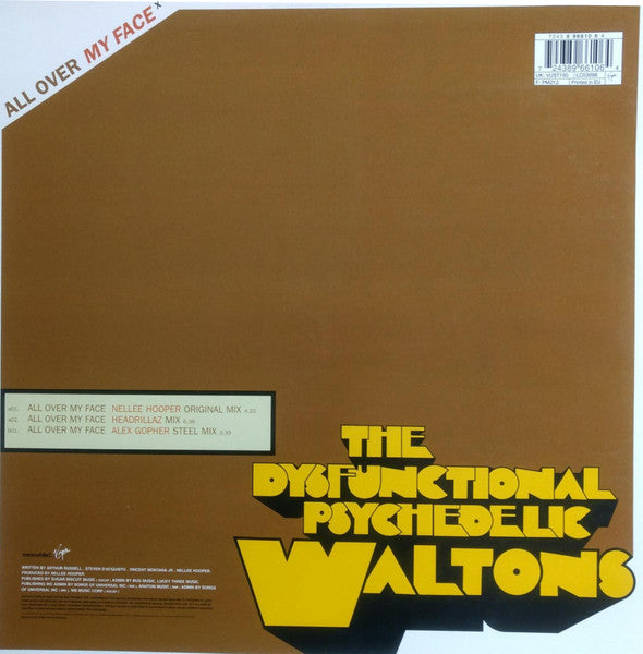 The Dysfunctional Psychedelic Waltons - All Over My Face