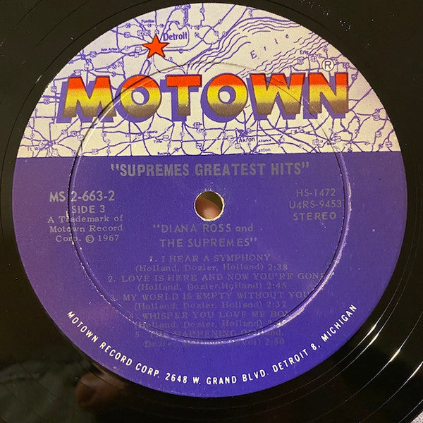 The Supremes - Greatest Hits