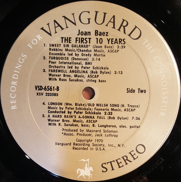 Joan Baez - The First 10 Years
