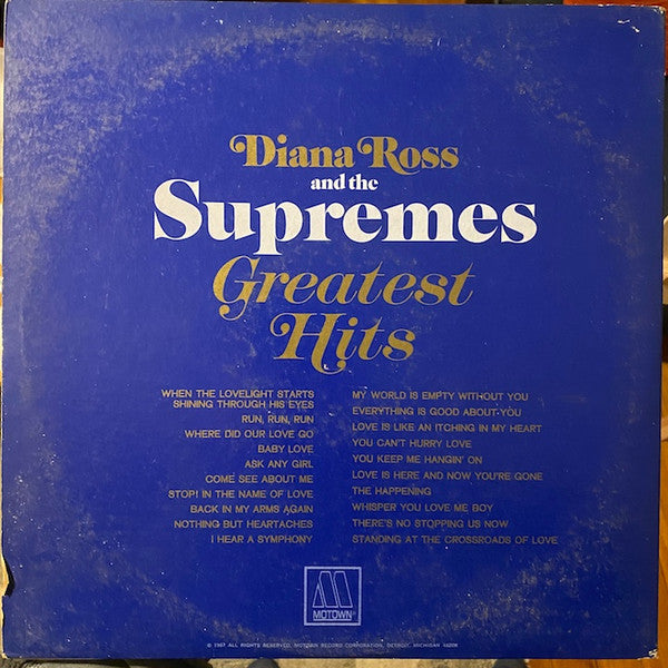 The Supremes - Greatest Hits