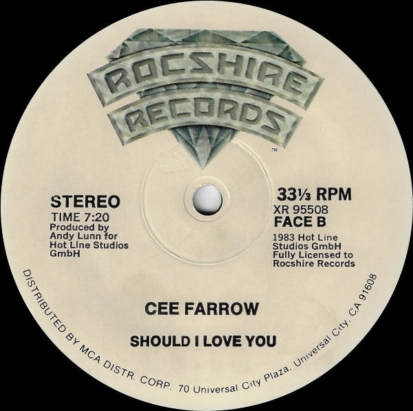 Cee Farrow - Should I Love You