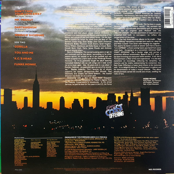 East Coast Offering - East Coast Offering