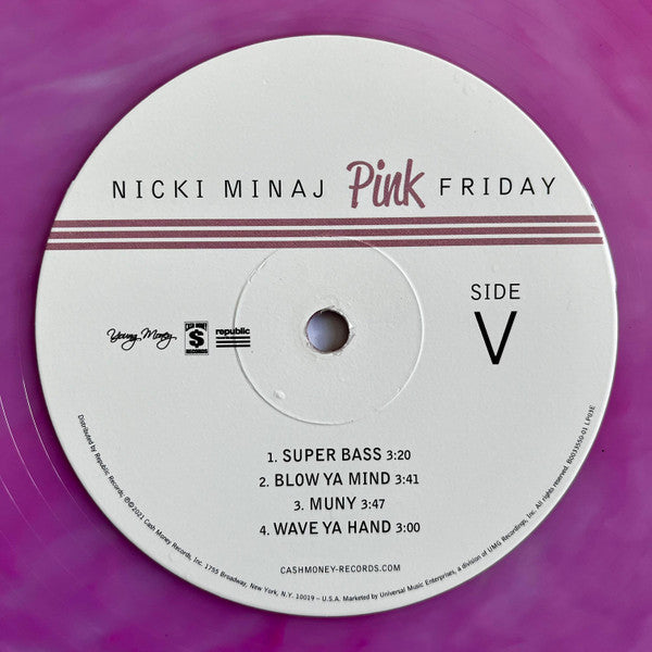 Nicki Minaj - Pink Friday (3LP, PINK VINYL, Deluxe, 10th Anniversary)