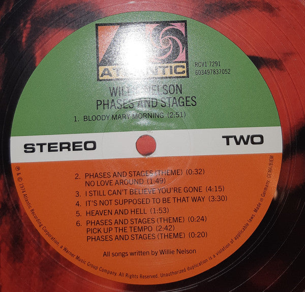 Willie Nelson - Phases And Stages [CRYSTAL CLEAR VINYL]