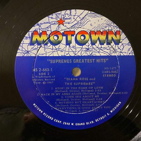 The Supremes - Greatest Hits