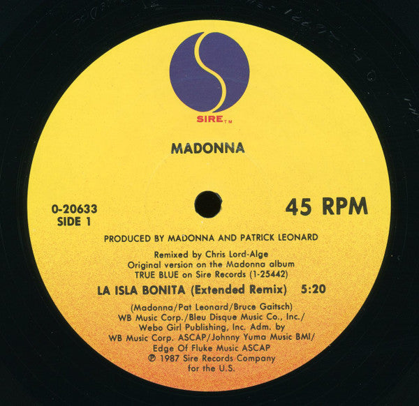 Madonna - La Isla Bonita