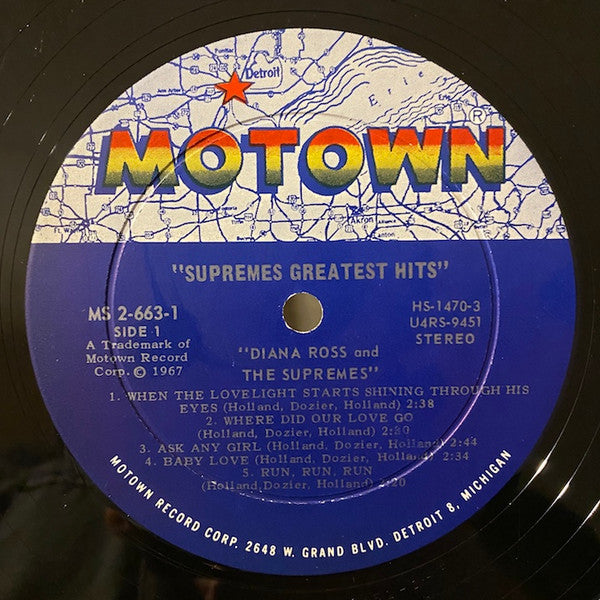 The Supremes - Greatest Hits