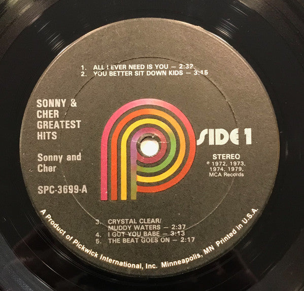 Sonny & Cher - Greatest Hits