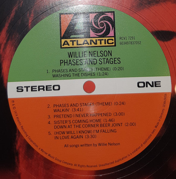 Willie Nelson - Phases And Stages [CRYSTAL CLEAR VINYL]