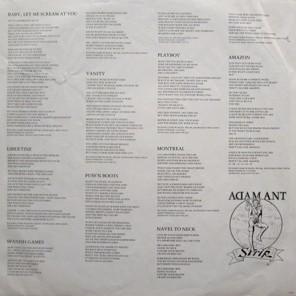 Adam Ant - Strip