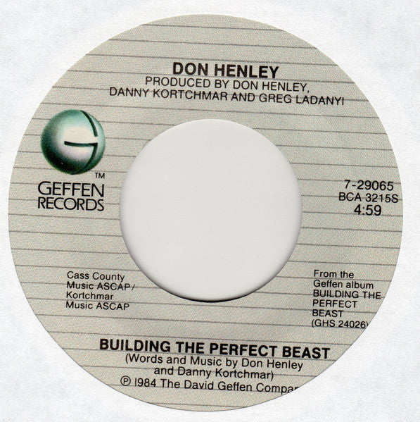 Don Henley - All She Wants To Do Is Dance