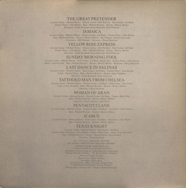 Michael Dinner - The Great Pretender