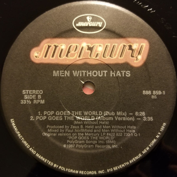 Men Without Hats - Pop Goes The World