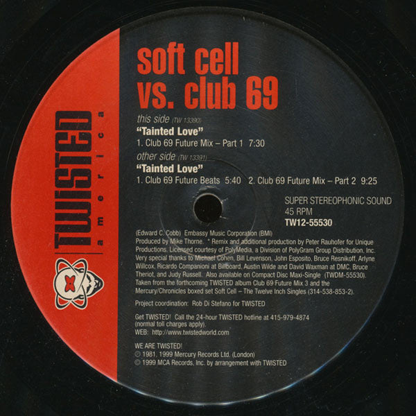 Soft Cell - Tainted Love