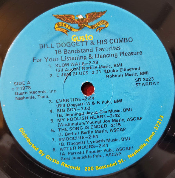 Bill Doggett Combo - 16 Bandstand Favorites