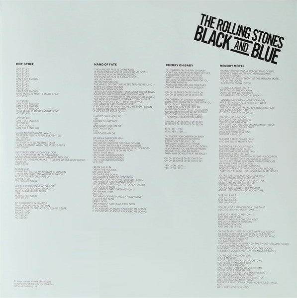 The Rolling Stones - Black And Blue