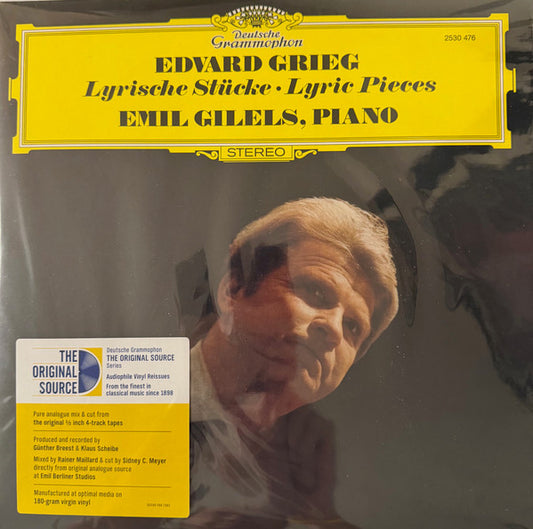 Edvard Grieg - Lyrische Stücke = Lyric Pieces