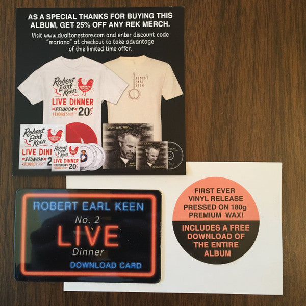 Robert Earl Keen - No. 2 Live Dinner