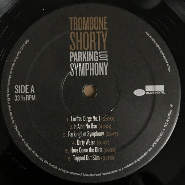 Trombone Shorty - Parking Lot Symphony