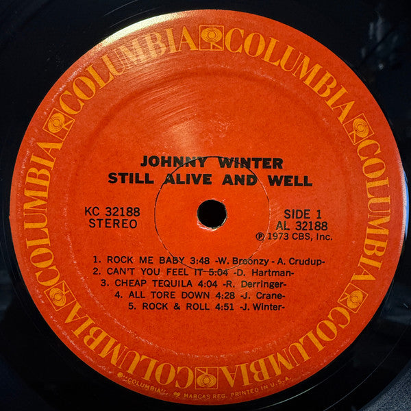 Johnny Winter - Still Alive And Well