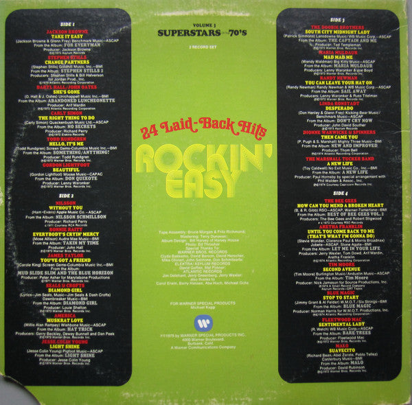 Rockin' Easy - 24 Laid-Back Hits