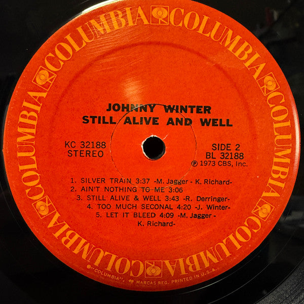 Johnny Winter - Still Alive And Well