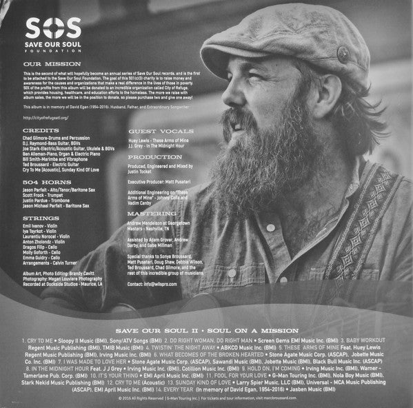 Marc Broussard - Sos Save Our Soul II - Soul On A Mission