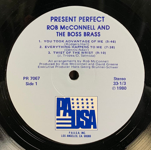 Rob McConnell & The Boss Brass - Present Perfect