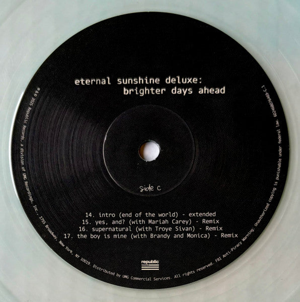 Eternal Sunshine Deluxe: Brighter Days Ahead [TRANSLUCENT MARBLE]