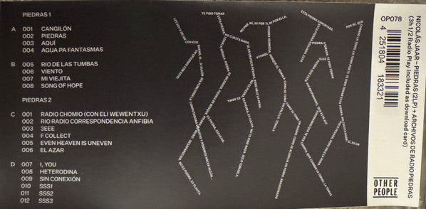 Nicolas Jaar - Piedras