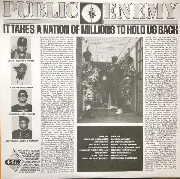 Public Enemy - It Takes A Nation Of Millions To Hold Us Back