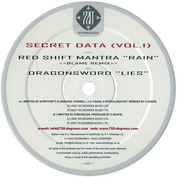 Various - Secret Data EP