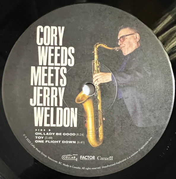 Cory Weeds - Cory Weeds Meets Jerry Weldon