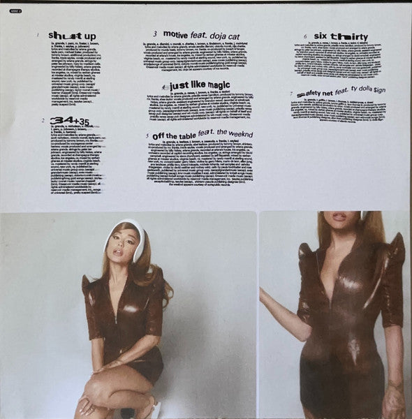 Ariana Grande - Positions [COKE BOTTLE CLEAR VINYL]