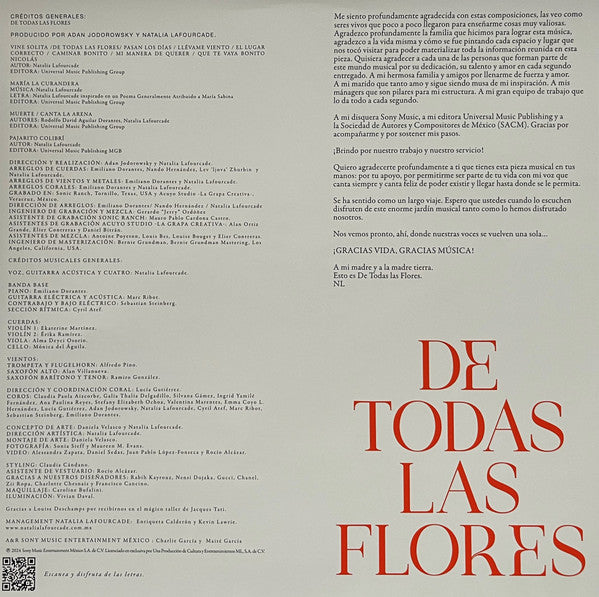 Natalia Lafourcade - De Todas Las Flores