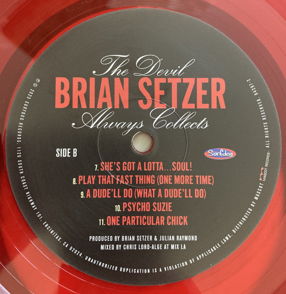 Brian Setzer - The Devil Always Collects