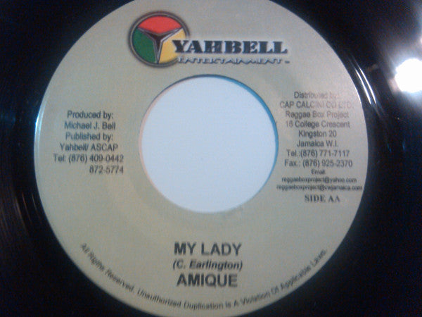 Lutan Fyah - You Left Me / My Lady