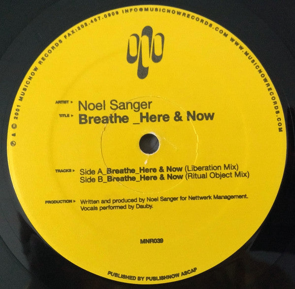 Noel W. Sanger - Breathe_Here & Now