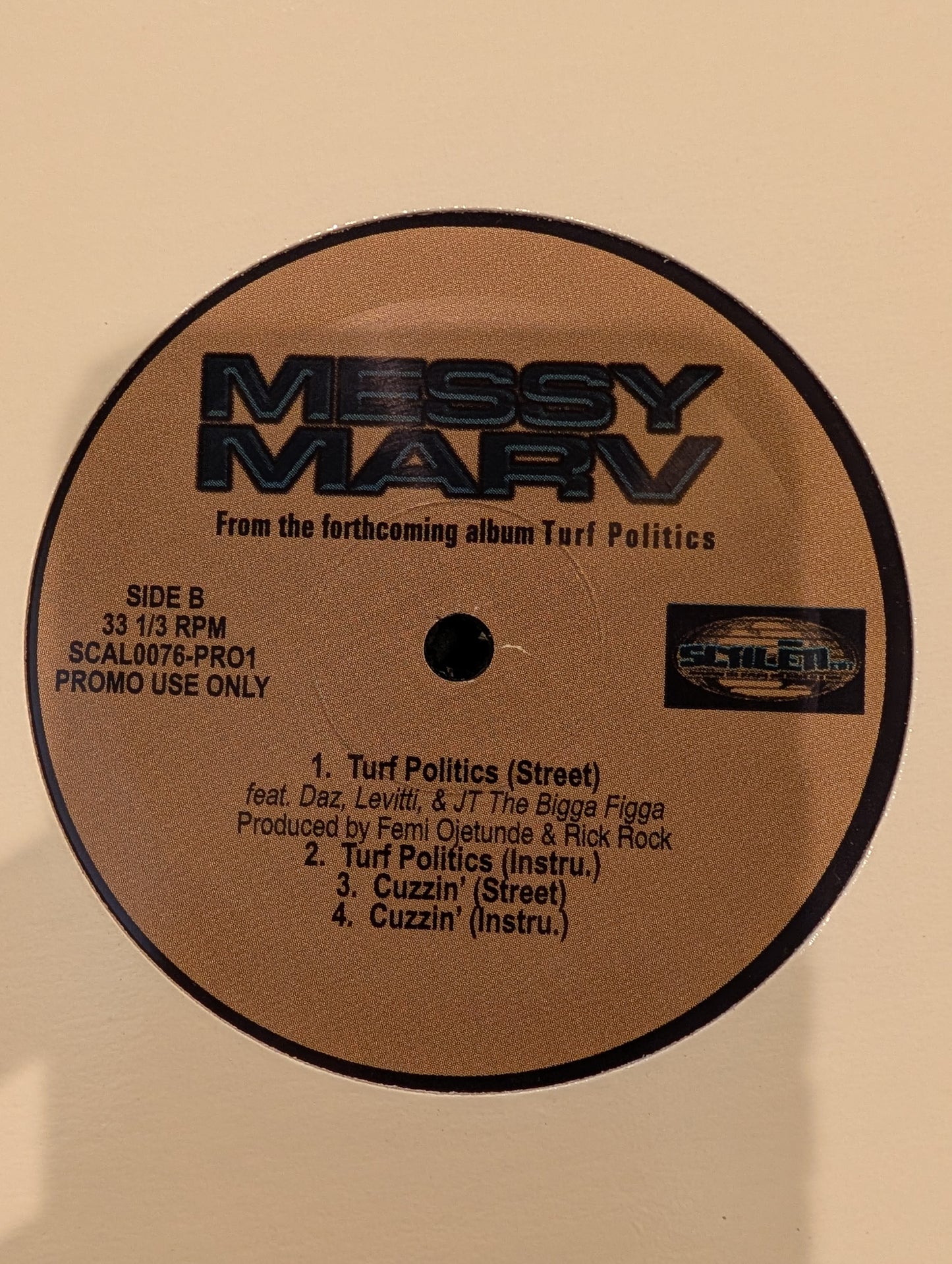 Messy Marv - Dream On / Turf Politics / Cuzzin'