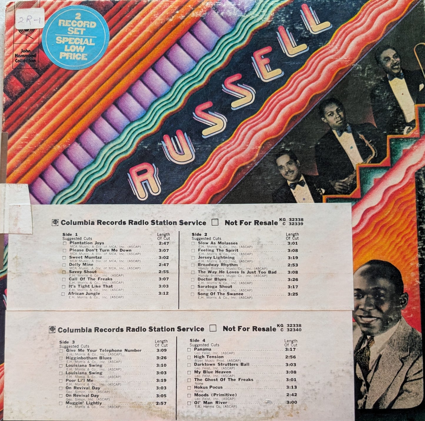 Luis Russell And His Orchestra - Luis Russell And His Louisiana Swing Orchestra (2LP, PROMO)