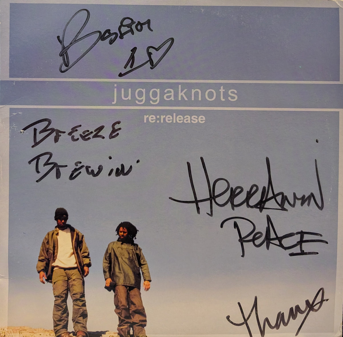 The Juggaknots - Re:release (2LP, AUTOGRAPHED, 2002)
